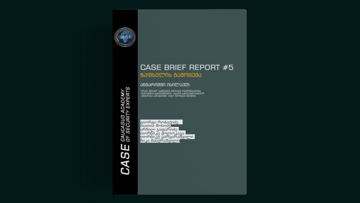 CASE BRIEF REPORT ზაფხულის გამოცემა