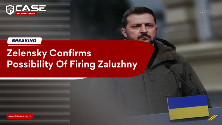 Zelensky Confirms Possibility Of Firing Zaluzhny 