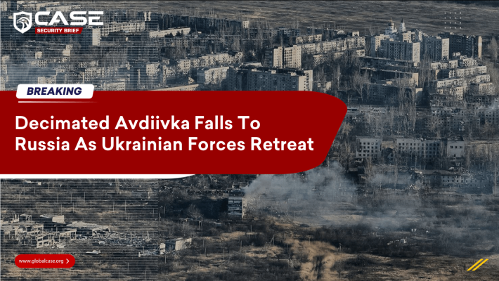 Decimated Avdiivka Falls To Russia As Ukrainian Forces Retreat