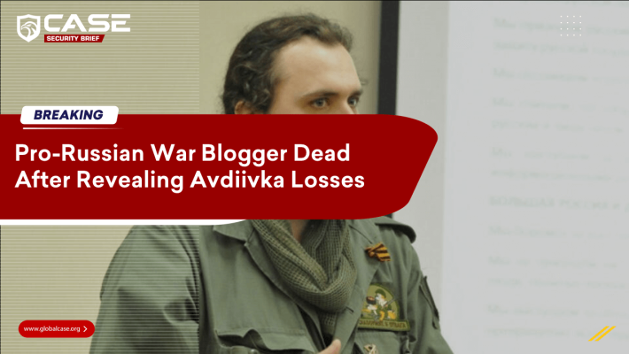 Pro-Russian War Blogger Dead After Revealing Avdiivka's Losses