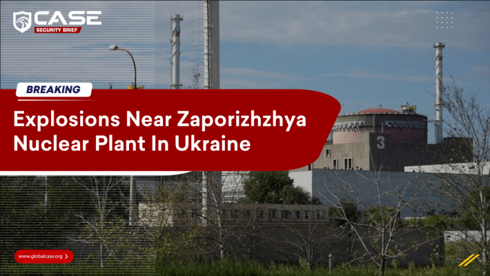 Explosions Near Zaporizhzhya Nuclear Plant In Ukraine