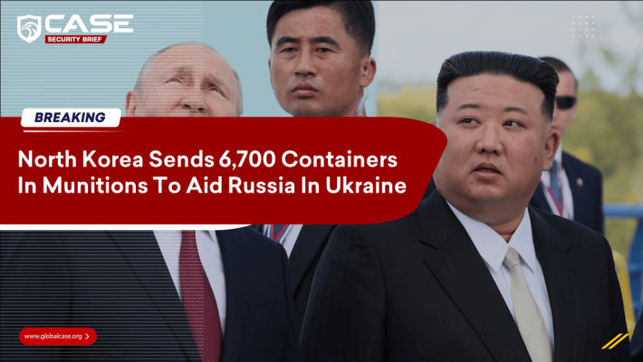 North Korea Sends 6,700 Containers In Munitions To Aid Russia In Ukraine