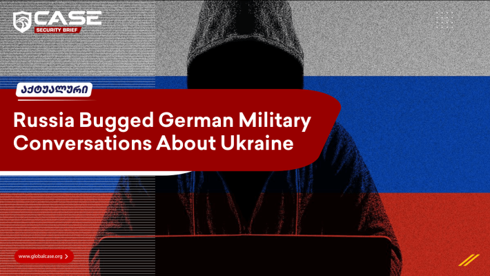 Russia Bugged German Military Talks About Ukraine