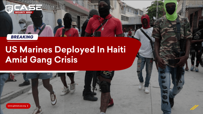 US Marines Deployed In Haiti Amid Gang Crisis