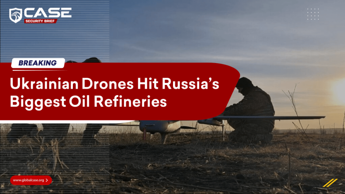 Ukrainian Drones Hit Russia’s Biggest Oil Refineries