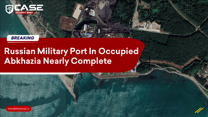 Russian Military Port In Occupied Abkhazia Nearly Complete