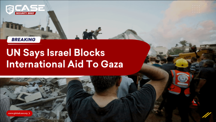 UN Says Israel Blocks International Aid To Gaza