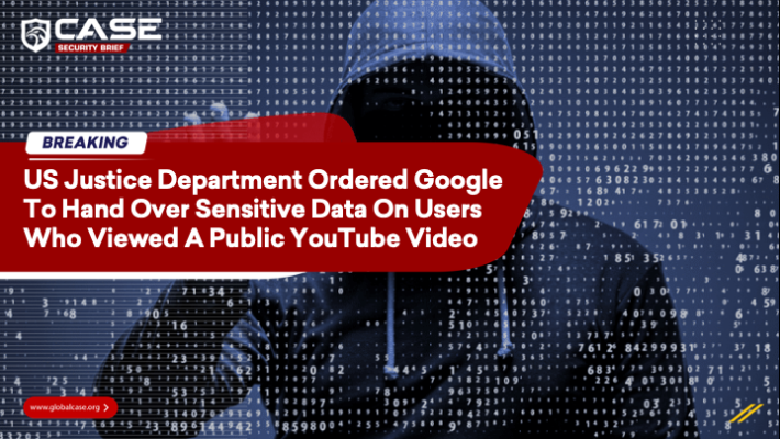 US Justice Department Ordered Google To Hand Over Sensitive Data On Users