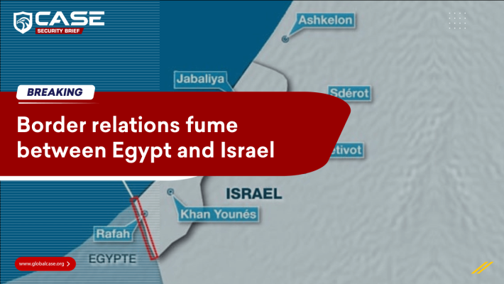 Border Relations Fume Between Israel And Egypt