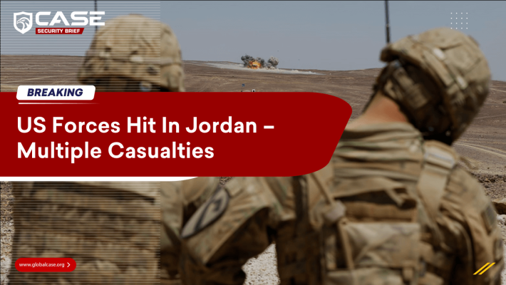 US Forces Hit In Jordan – Multiple Casualties